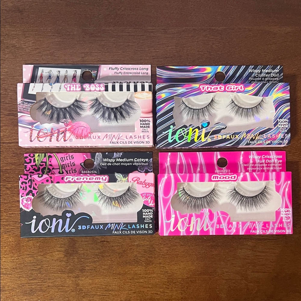 3D Faux Mink Lashes (Set of 4)